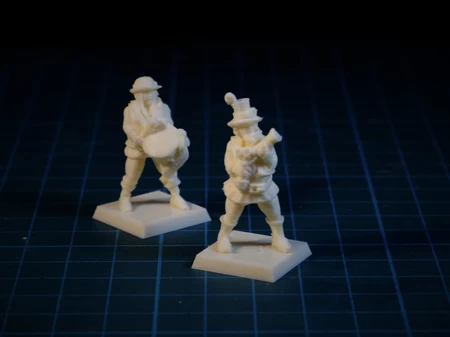  Highwayman with blunderbuss 28mm (no supports needed)  3d model for 3d printers