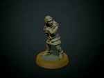 Thief 28mm (no supports needed)  3d model for 3d printers