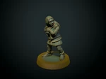 Modelo 3d de Thief 28 mm (no se necesitan soportes) para impresoras 3d