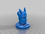 Modelo 3d de Baja poli pokemon de ajedrez para impresoras 3d