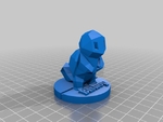  Low poly pokemon chess  3d model for 3d printers