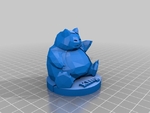 Modelo 3d de Baja poli pokemon de ajedrez para impresoras 3d