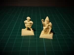 Modelo 3d de Erizo de 28 mm (no se necesitan soportes) para impresoras 3d