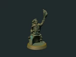  Generic adventurer 28mm (no supports needed)  3d model for 3d printers