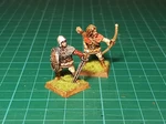  Bandit with sword 28mm (no supports needed)  3d model for 3d printers