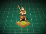  Bandit with spear 28mm (no supports needed)  3d model for 3d printers