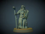  Old bard 28mm (no supports)  3d model for 3d printers
