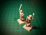 Modelo 3d de Thug / bandit 28 mm (sin soportes) para impresoras 3d