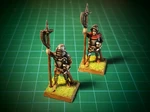   halberdier 3 28mm (no supports)  3d model for 3d printers