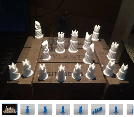 Column Chess Set