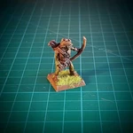  Goblin archer 28mm (no supports)  3d model for 3d printers