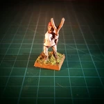 Modelo 3d de Cazador de brujas 28mm (sin soportes) para impresoras 3d