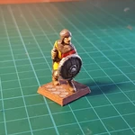  Soldier/knight 28mm (no support needed)  3d model for 3d printers