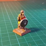 Modelo 3d de Soldado / caballero 28 mm (no se necesita soporte) para impresoras 3d