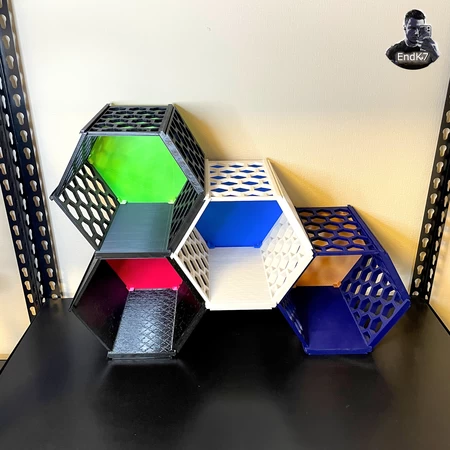  Honeycomb organizer  3d model for 3d printers