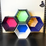  Honeycomb organizer  3d model for 3d printers