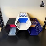  Honeycomb organizer  3d model for 3d printers