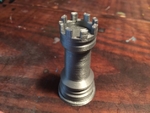 Modelo 3d de Piezas de ajedrez con el secreto de almacenamiento para impresoras 3d