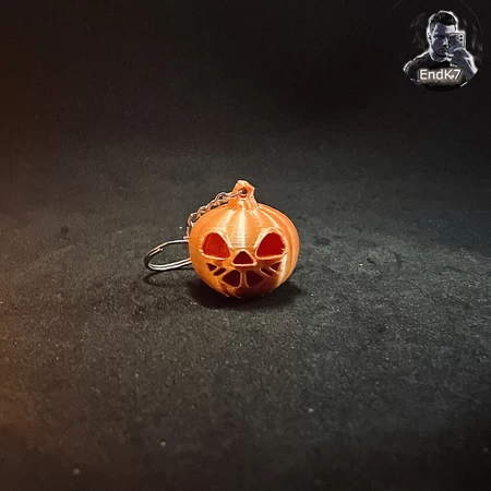 Llavero de Calabaza de Halloween - 5 Variaciones-Sin Soportes