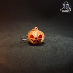 Modelo 3d de Llavero de calabaza de halloween - 5 variaciones-sin soportes para impresoras 3d