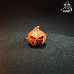  Halloween pumpkin keychain - 5 variations - no supports  3d model for 3d printers