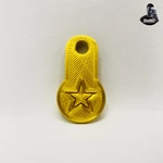  Shopping card chip keychain - shopping token coin   3d model for 3d printers