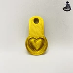  Shopping card chip keychain - shopping token coin   3d model for 3d printers