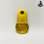  Shopping card chip keychain - shopping token coin   3d model for 3d printers