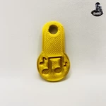  Shopping card chip keychain - shopping token coin   3d model for 3d printers