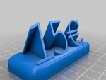  Price tags - 4 pieces in euro €  3d model for 3d printers