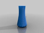  Unique spiral vase set version two - 3 designs  3d model for 3d printers