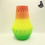  Unique spiral vase set version two - 3 designs  3d model for 3d printers