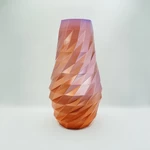  Low poly vase set - 4 designs  3d model for 3d printers