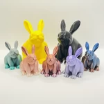  Easter bunny bottle opener  3d model for 3d printers