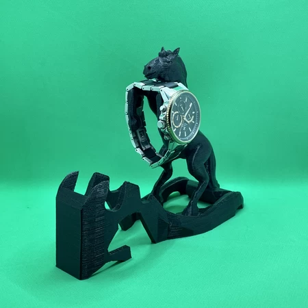 Modelo 3d de Noble soporte-caballo-reloj, tableta, soporte para telÉfono inteligente para impresoras 3d