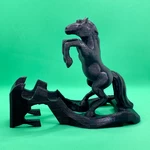 Modelo 3d de Noble soporte-caballo-reloj, tableta, soporte para telÉfono inteligente para impresoras 3d