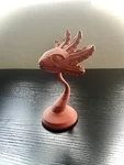 Modelo 3d de Estatua sonriente linda del axolotl para impresoras 3d