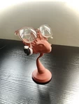 Modelo 3d de Estatua sonriente linda del axolotl para impresoras 3d
