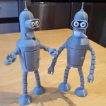 Modelo 3d de Cabezal flexográfico y piezas de mejora para dobladora (futurama) para impresoras 3d