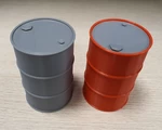  Standard oil barrel 200l 1:10 scale  3d model for 3d printers