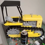   oliver cletrac oc3 (modular)  3d model for 3d printers