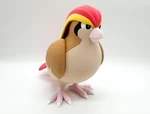 Modelo 3d de Pidgeot multicolor para impresoras 3d