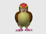 Modelo 3d de Pidgeot multicolor para impresoras 3d