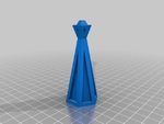  Geometric chess set  3d model for 3d printers