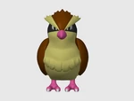 Modelo 3d de Pidgey multicolor para impresoras 3d