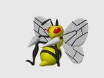  Beedrill multicolor  3d model for 3d printers