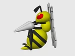  Beedrill multicolor  3d model for 3d printers