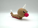  Weedle multicolor  3d model for 3d printers