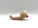  Weedle multicolor  3d model for 3d printers