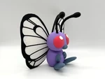  Butterfree multicolor  3d model for 3d printers